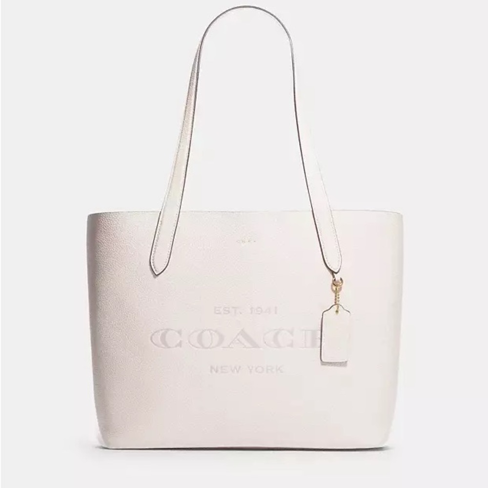 Coach Cameron Tote White - Brand New